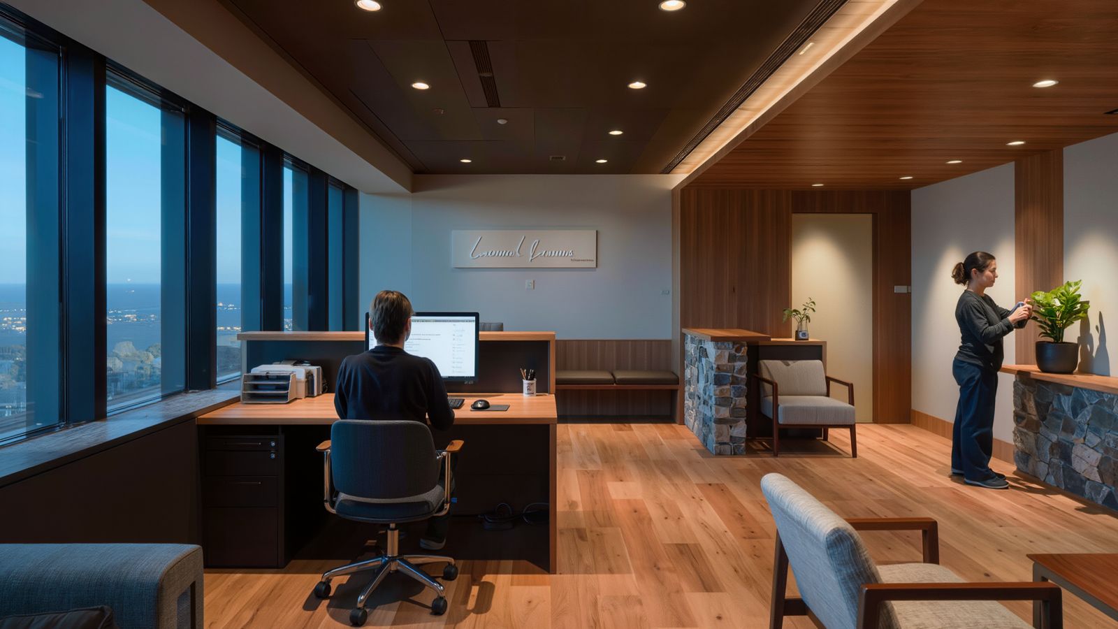 A wellness business in daylight